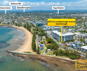 Shop & Retail commercial property leased at 209/113 Landsborough Avenue Scarborough QLD 4020
