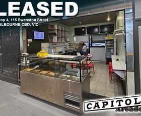 Shop & Retail commercial property leased at 4/115 Swanston Street Melbourne VIC 3000