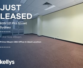 Other commercial property leased at 609/321 PITT STREET Sydney NSW 2000