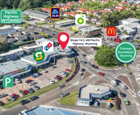 Offices commercial property sold at 1 & 2/482 Pacific Highway Wyoming NSW 2250