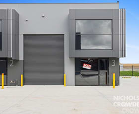 Factory, Warehouse & Industrial commercial property leased at 3/14 Concord Crescent Carrum Downs VIC 3201