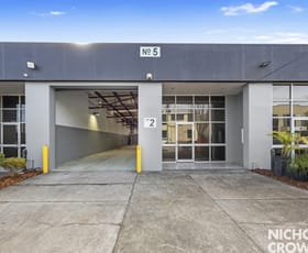 Factory, Warehouse & Industrial commercial property leased at 2/5 Kinwal Court Moorabbin VIC 3189