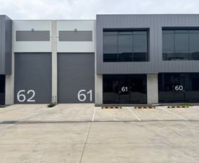 Factory, Warehouse & Industrial commercial property leased at Unit 61/90 Cranwell Street Braybrook VIC 3019