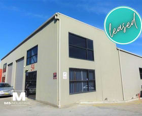 Factory, Warehouse & Industrial commercial property leased at 54/3 Kelso Crescent Moorebank NSW 2170