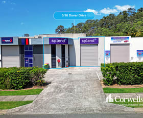 Factory, Warehouse & Industrial commercial property leased at 3/16 Dover Drive Burleigh Heads QLD 4220