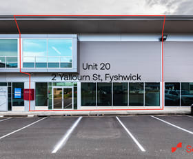 Factory, Warehouse & Industrial commercial property for lease at 20/2 Yallourn Street Fyshwick ACT 2609