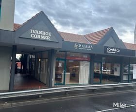 Shop & Retail commercial property for lease at Shop 4/149 Upper Heidelberg Road Ivanhoe VIC 3079
