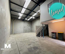 Factory, Warehouse & Industrial commercial property leased at 26/192A Kingsgrove Road Kingsgrove NSW 2208