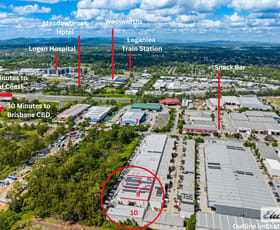 Factory, Warehouse & Industrial commercial property sold at 9 & 10/24-26 Ellerslie Road Meadowbrook QLD 4131