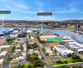 Factory, Warehouse & Industrial commercial property leased at Unit 2/43 Denison Street Carrington NSW 2294