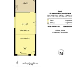 Shop & Retail commercial property for lease at 8/370-384 Sturt Road Clovelly Park SA 5042