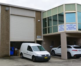 Factory, Warehouse & Industrial commercial property for sale at 20b/1-3 Endeavour Road Caringbah NSW 2229