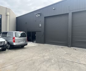 Factory, Warehouse & Industrial commercial property for lease at 9/104-110 Keys Road Cheltenham VIC 3192