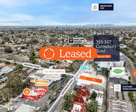 Shop & Retail commercial property leased at 355-357 Canterbury Road Surrey Hills VIC 3127