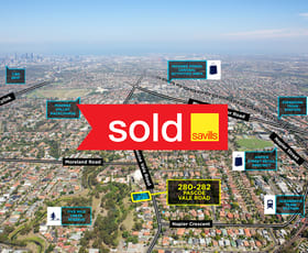Development / Land commercial property sold at 280-282 Pascoe Vale Road Essendon VIC 3040