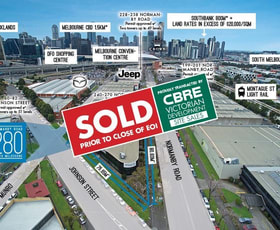 Development / Land commercial property sold at 280 Normanby Road South Melbourne VIC 3205