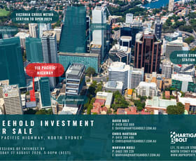 Offices commercial property sold at 110 Pacific Highway North Sydney NSW 2060