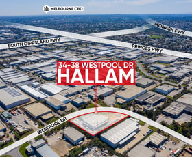 Factory, Warehouse & Industrial commercial property leased at 34 - 38 Westpool Drive Hallam VIC 3803