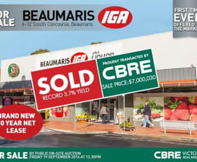 Shop & Retail commercial property sold at 6-12 South Concourse Beaumaris VIC 3193