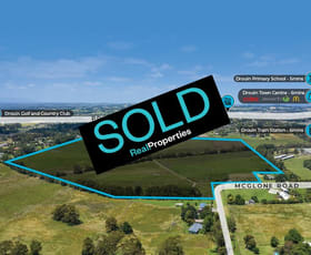Development / Land commercial property sold at Lot 2 343 McGlone Road Drouin VIC 3818