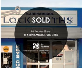 Shop & Retail commercial property sold at 96 Kepler Street Warrnambool VIC 3280