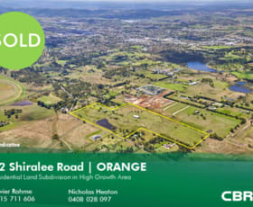 Development / Land commercial property sold at 12 Shiralee Road Orange NSW 2800