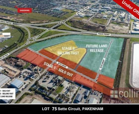 Development / Land commercial property sold at Lot/75 Sette Circuit Pakenham VIC 3810