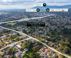 Development / Land commercial property sold at 54 Rankin Road Boronia VIC 3155