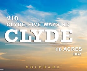 Development / Land commercial property sold at 210 Clyde-ive Ways Rd Clyde VIC 3978
