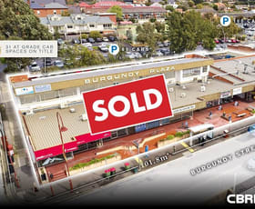 Shop & Retail commercial property sold at 101-111 Burgundy Street Heidelberg VIC 3084