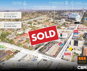 Shop & Retail commercial property sold at 101-111 Burgundy Street Heidelberg VIC 3084