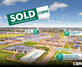 Medical / Consulting commercial property sold at Cnr Charlemont Road and Sanderling Avenue Armstrong Creek VIC 3217