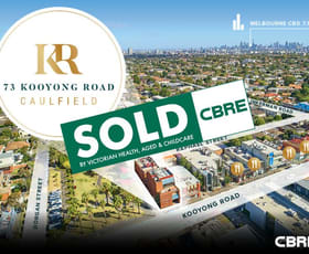 Medical / Consulting commercial property sold at 73 Kooyong Road Caulfield VIC 3162