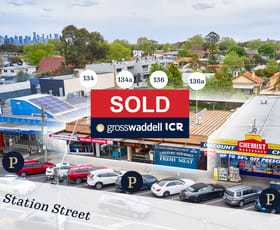 Shop & Retail commercial property sold at 134-136a Station Street Fairfield VIC 3078