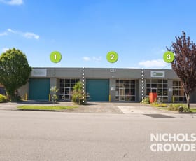 Showrooms / Bulky Goods commercial property sold at 1, 2 & 3/5 Kinwal Court Moorabbin VIC 3189