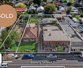 Shop & Retail commercial property sold at 590 Barkly Street West Footscray VIC 3012