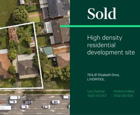 Development / Land commercial property sold at 79 & 81 Elizabeth Drive Liverpool NSW 2170