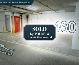 Parking / Car Space commercial property sold at 460/58 Franklin Street Melbourne VIC 3000