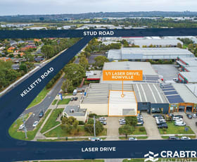 Factory, Warehouse & Industrial commercial property sold at 1/1 Laser Drive Rowville VIC 3178