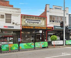 Shop & Retail commercial property sold at 209 Upper Heidelberg Road Ivanhoe VIC 3079