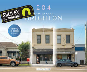 Medical / Consulting commercial property sold at 204 New Street Brighton VIC 3186