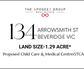 Development / Land commercial property sold at 134 Arrowsmith st Beveridge VIC 3753