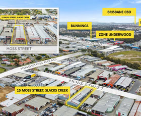 Factory, Warehouse & Industrial commercial property sold at 15 Moss Street Slacks Creek QLD 4127