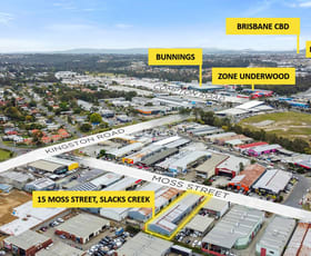 Factory, Warehouse & Industrial commercial property sold at 15 Moss Street Slacks Creek QLD 4127