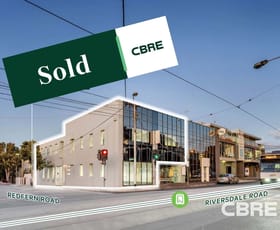 Offices commercial property sold at 401 Riversdale Road (Corner Redfern Road) Hawthorn East VIC 3123
