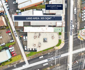 Shop & Retail commercial property sold at 226 Plenty Road Preston VIC 3072