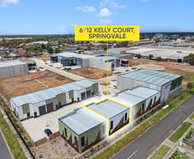 Factory, Warehouse & Industrial commercial property leased at 6/12 Kelly Court Springvale VIC 3171