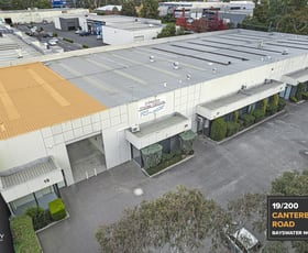 Factory, Warehouse & Industrial commercial property sold at 19/200 Canterbury Road Bayswater North VIC 3153