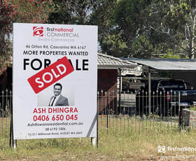 Factory, Warehouse & Industrial commercial property sold at 46 Orton Road Casuarina WA 6167