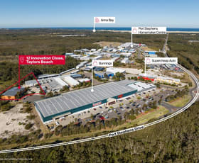 Factory, Warehouse & Industrial commercial property sold at 12 Innovation Close Taylors Beach NSW 2316